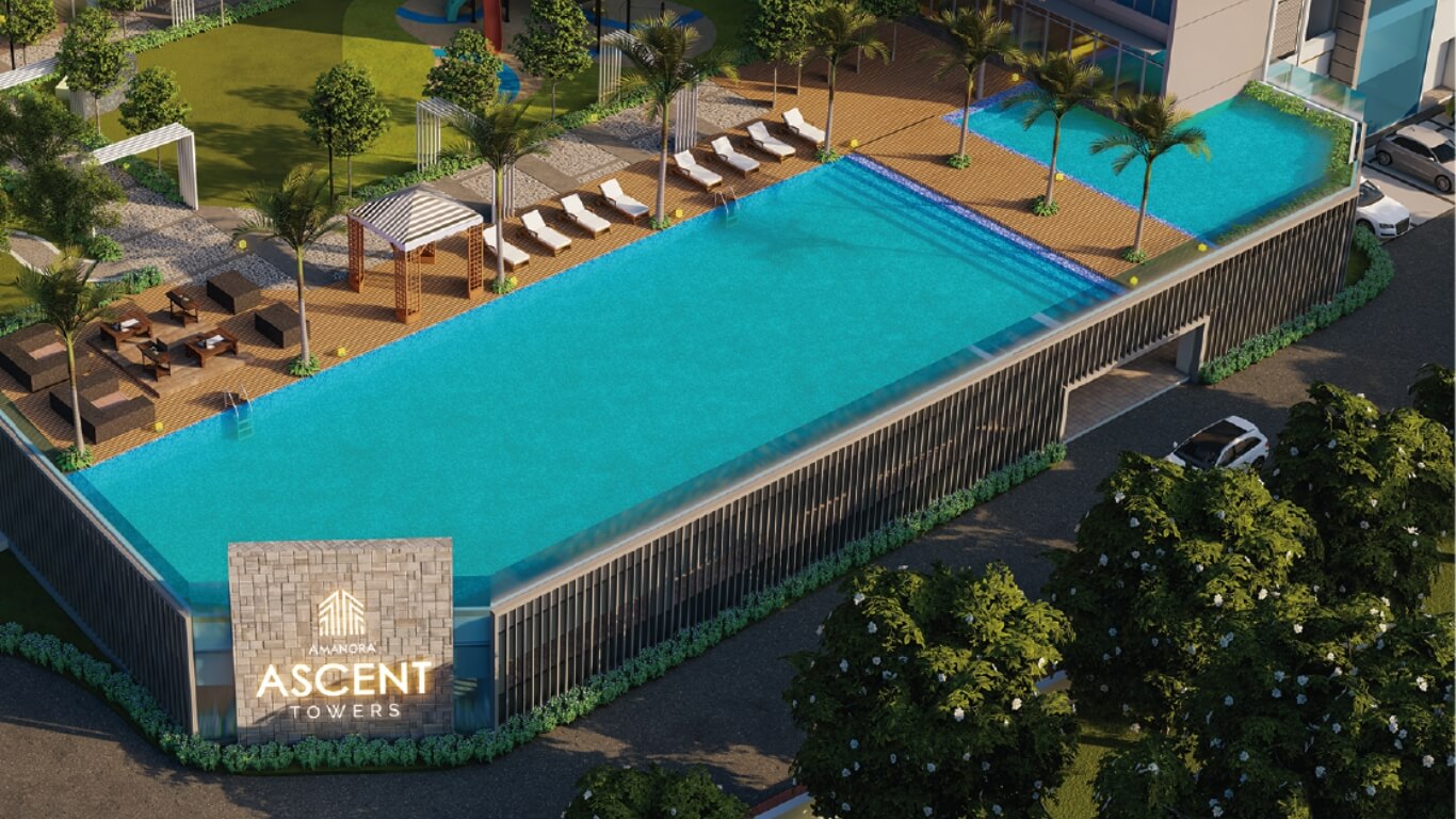 Amanora ascent towers | Swimming Pool