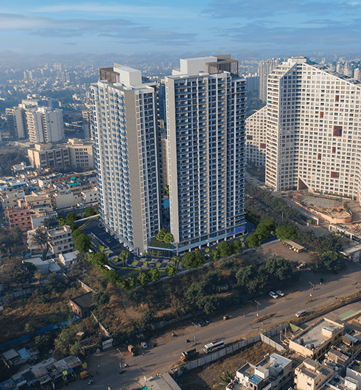 Amanora Ascent Towers Aerial View
