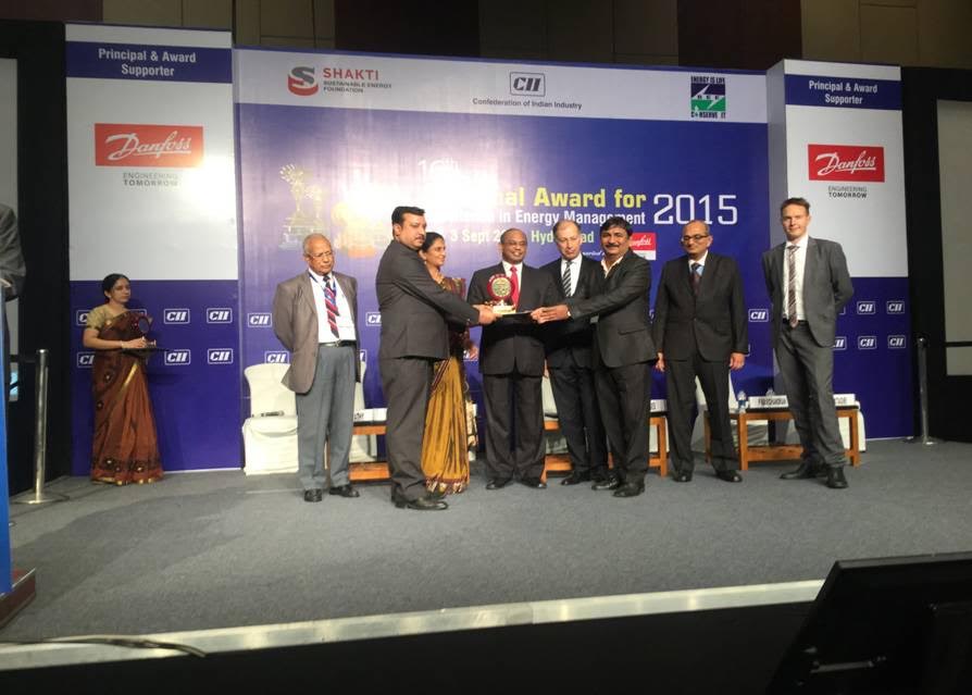 Amanora Group Triumphs Energy Efficient Management Award - CII National Energy Award-2015